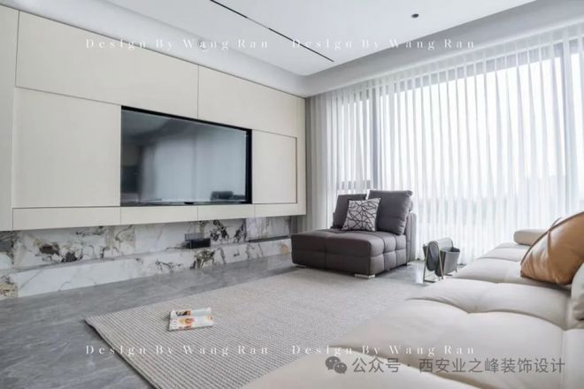 计170㎡现代简约家居惊艳亮相pg电子试玩平台业之峰精心设(图2)