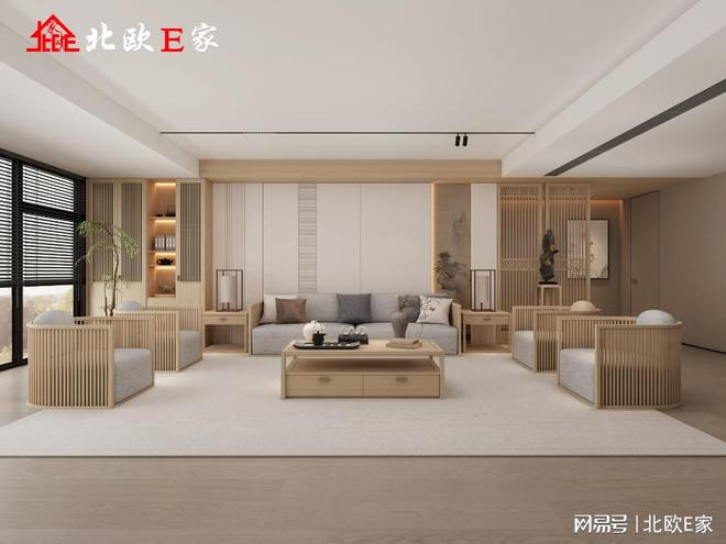搭配方案品味生活的静谧时光pg试玩北欧E家实木家具(图2)